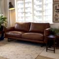 Residence - Monks Hill | Product Seen: [Bambri 3-Seater Sofa - Full Leather (Pure-Aniline) - Cat 18]